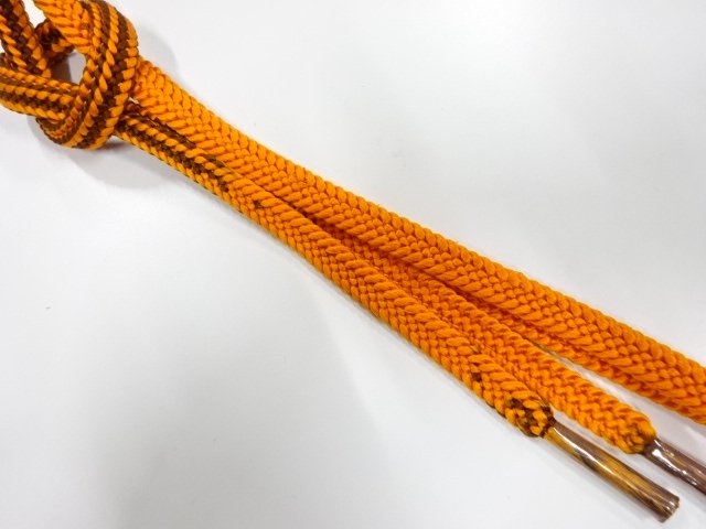 未使用品　正絹　手組帯締め